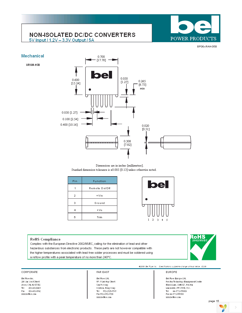 SRAH-05B1200 Page 15