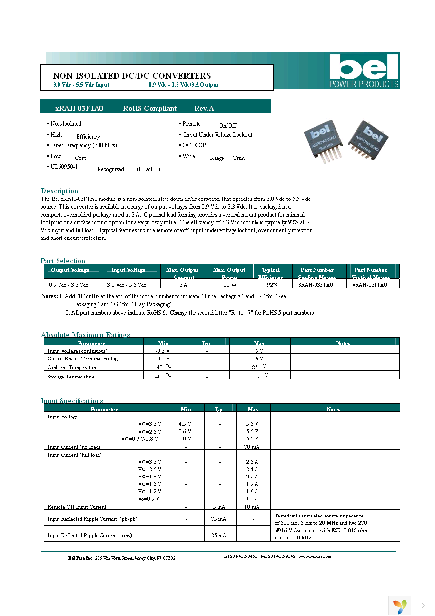 SRAH-03F1A00 Page 1