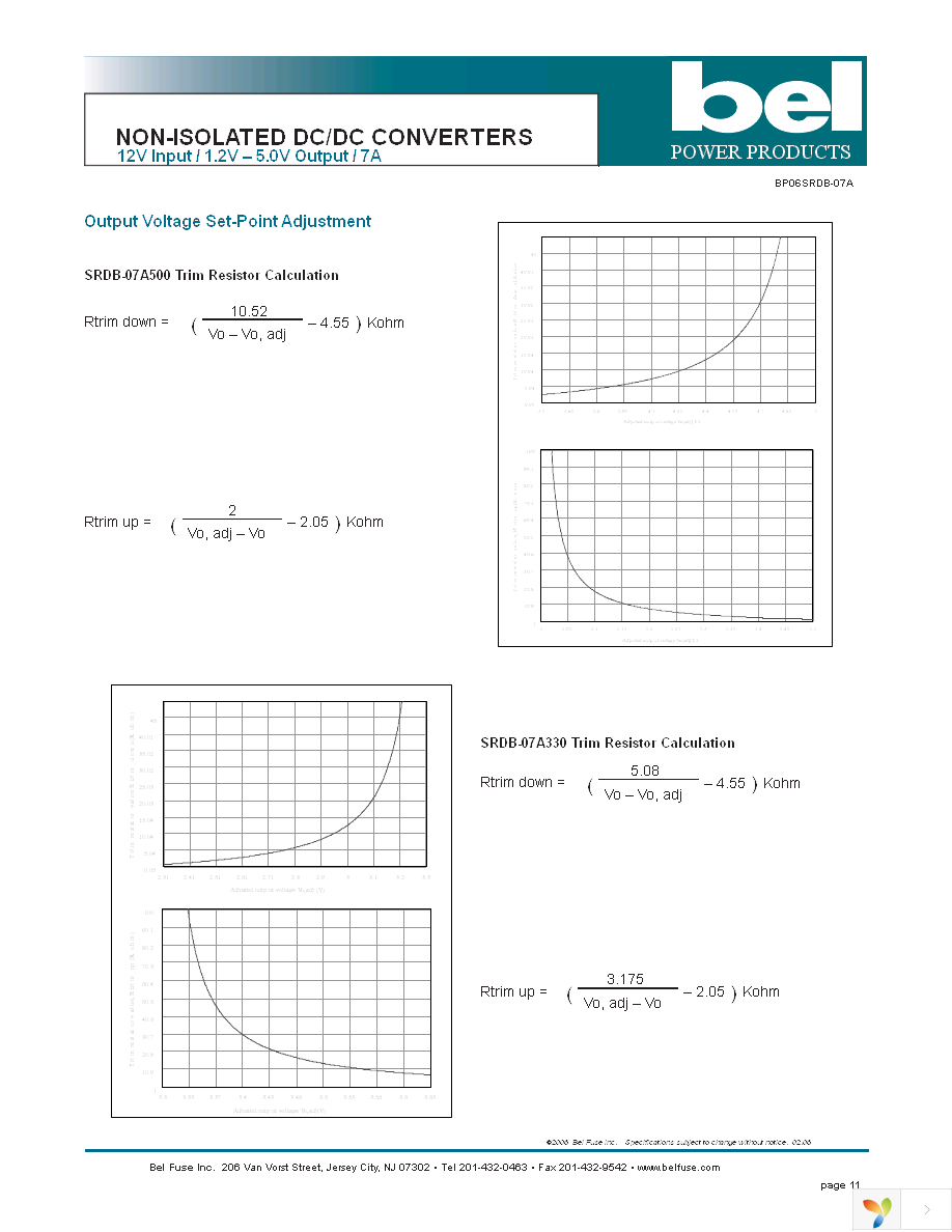 SRDB-07A120G Page 11