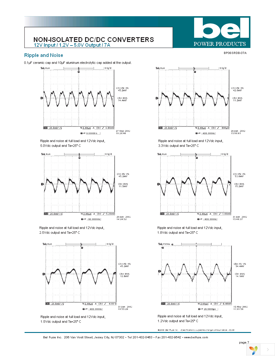 SRDB-07A120G Page 7