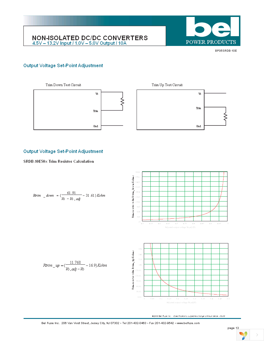 SRDB-10E100G Page 13