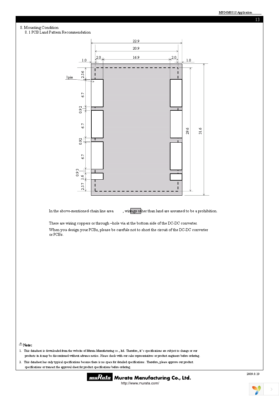 MPD6M031S Page 13