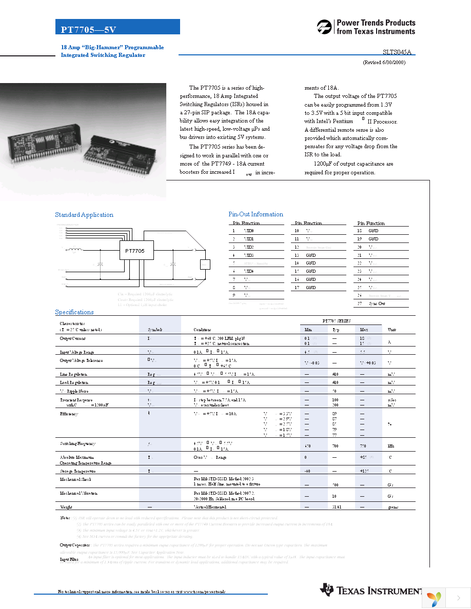 PT7705N Page 1