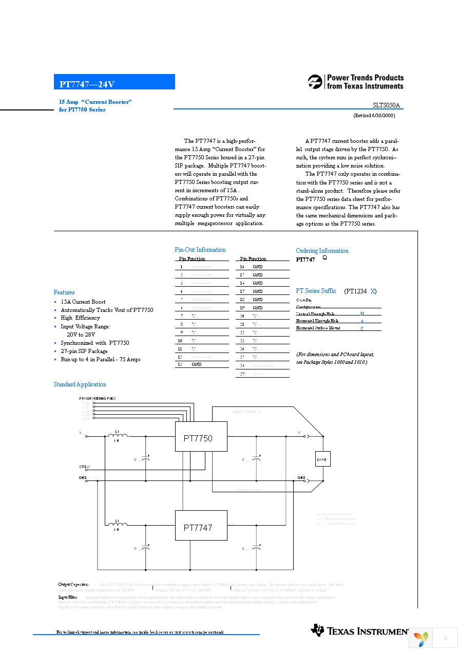 PT7747A Page 1