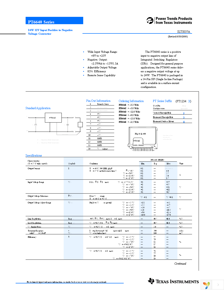 PT6644D Page 1