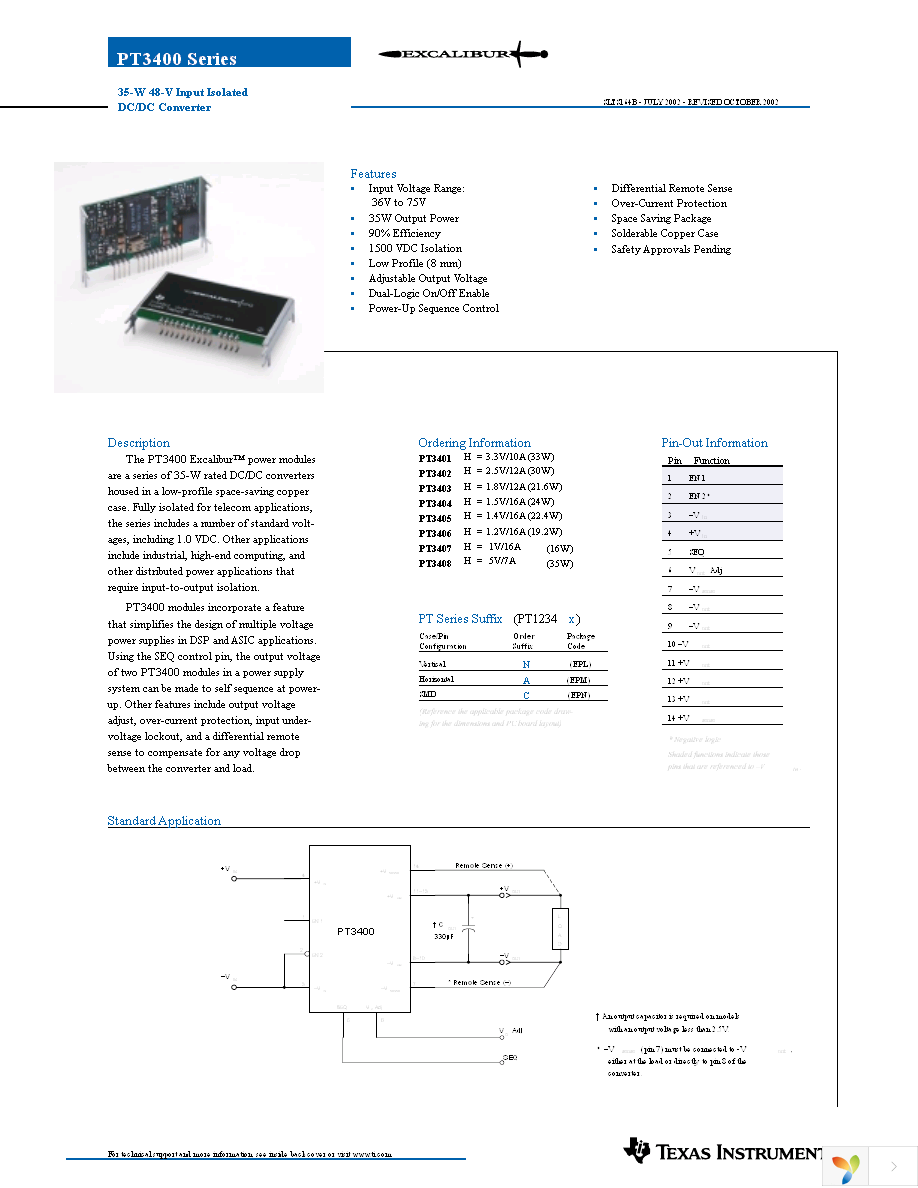 PT3405A Page 1