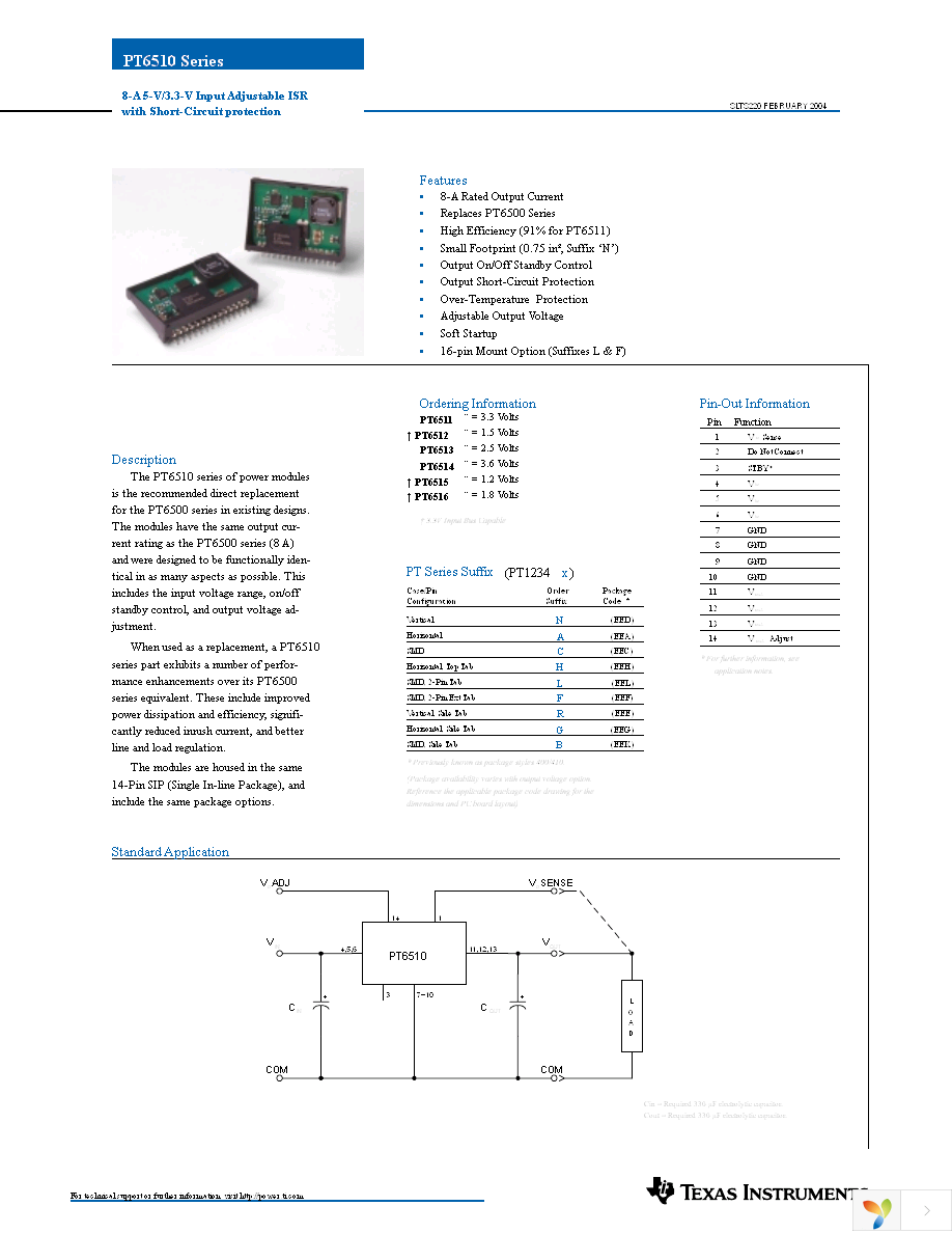 PT6512A Page 1