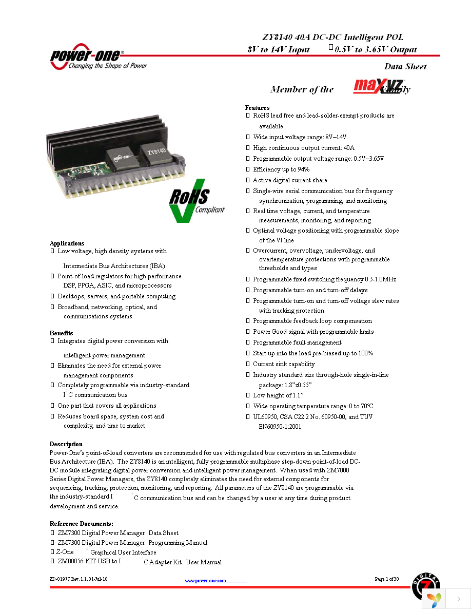 ZY8140G Page 1