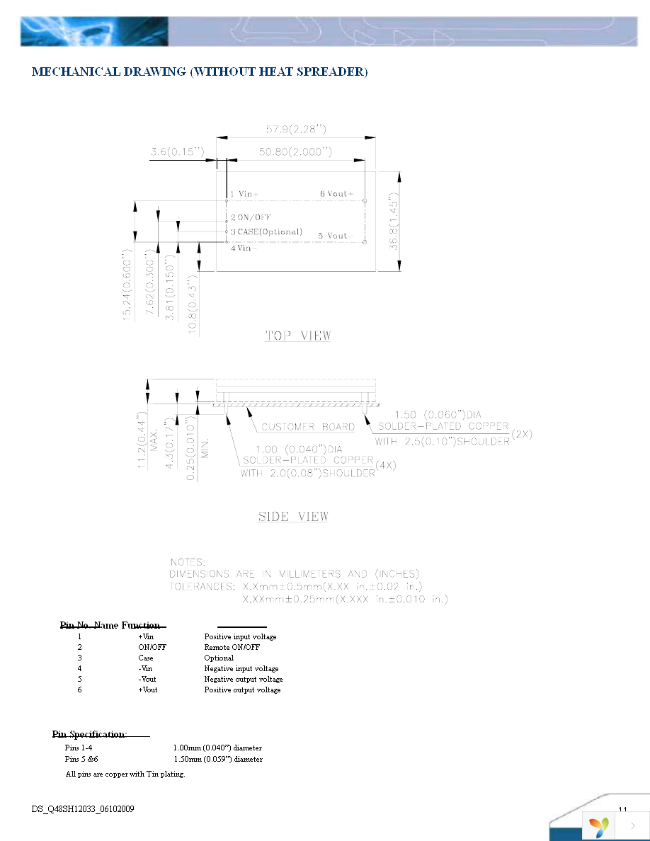 Q48SH12033NRFH Page 11