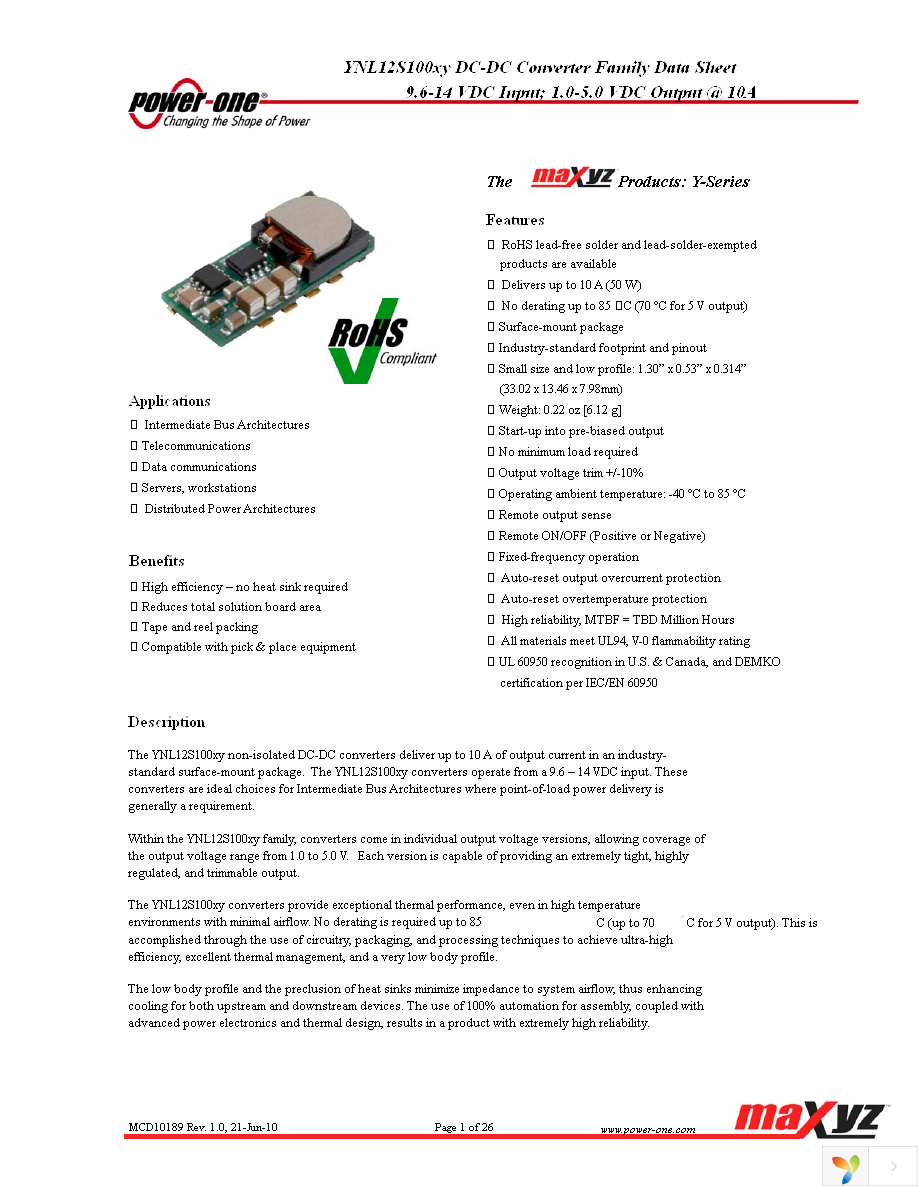 YNL12S10018-DG Page 1