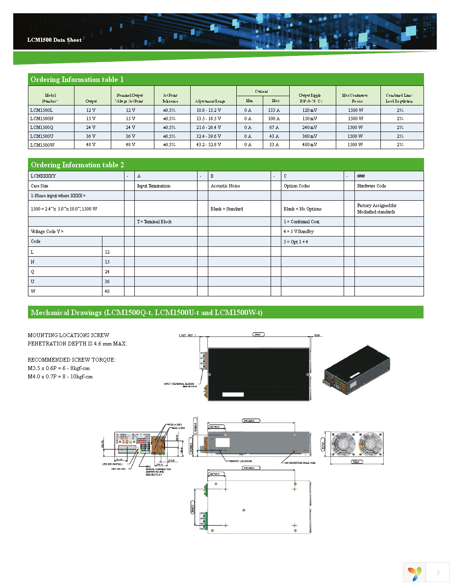 LCM1500Q-T-4 Page 4