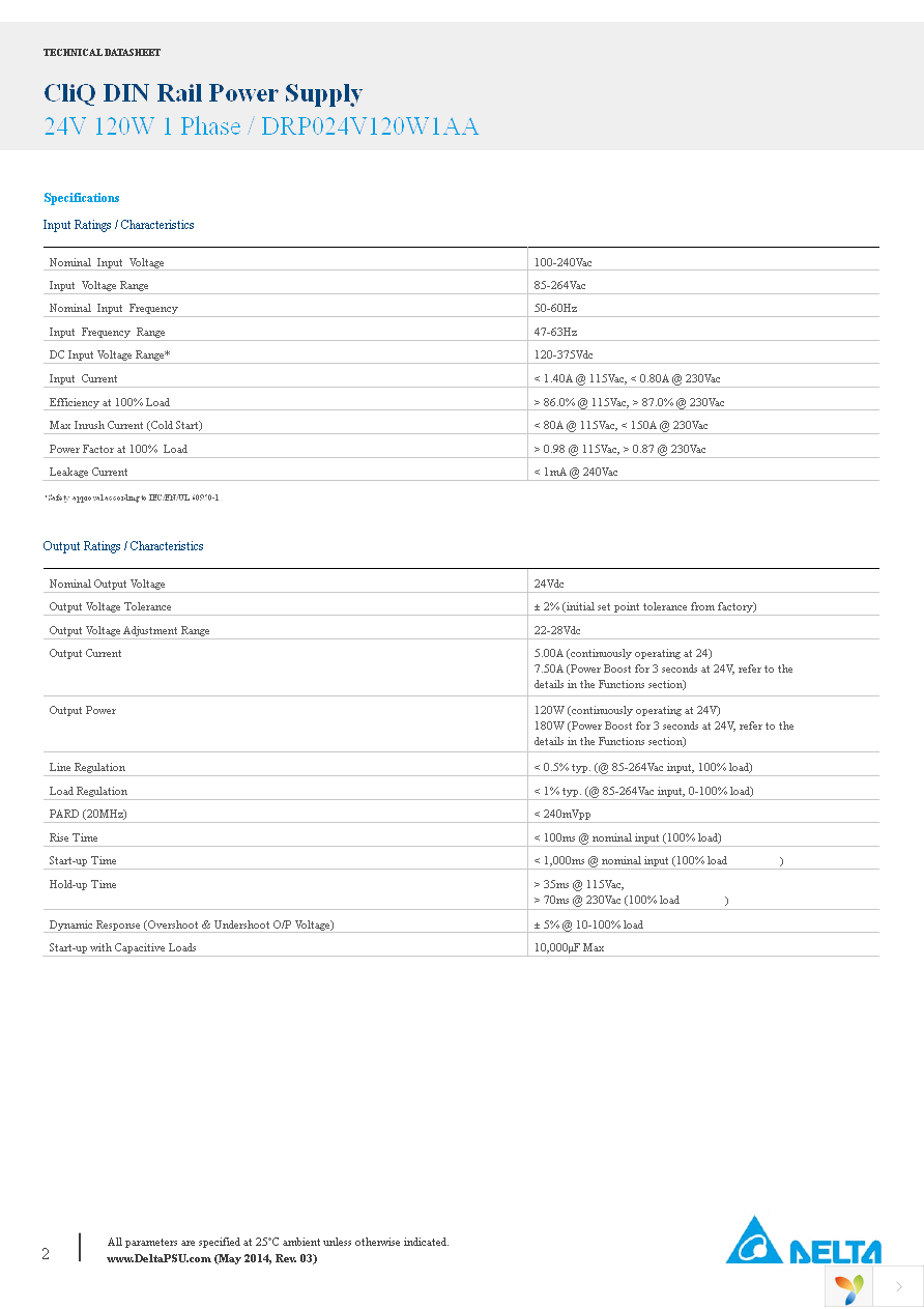 DRP024V120W1AA Page 2