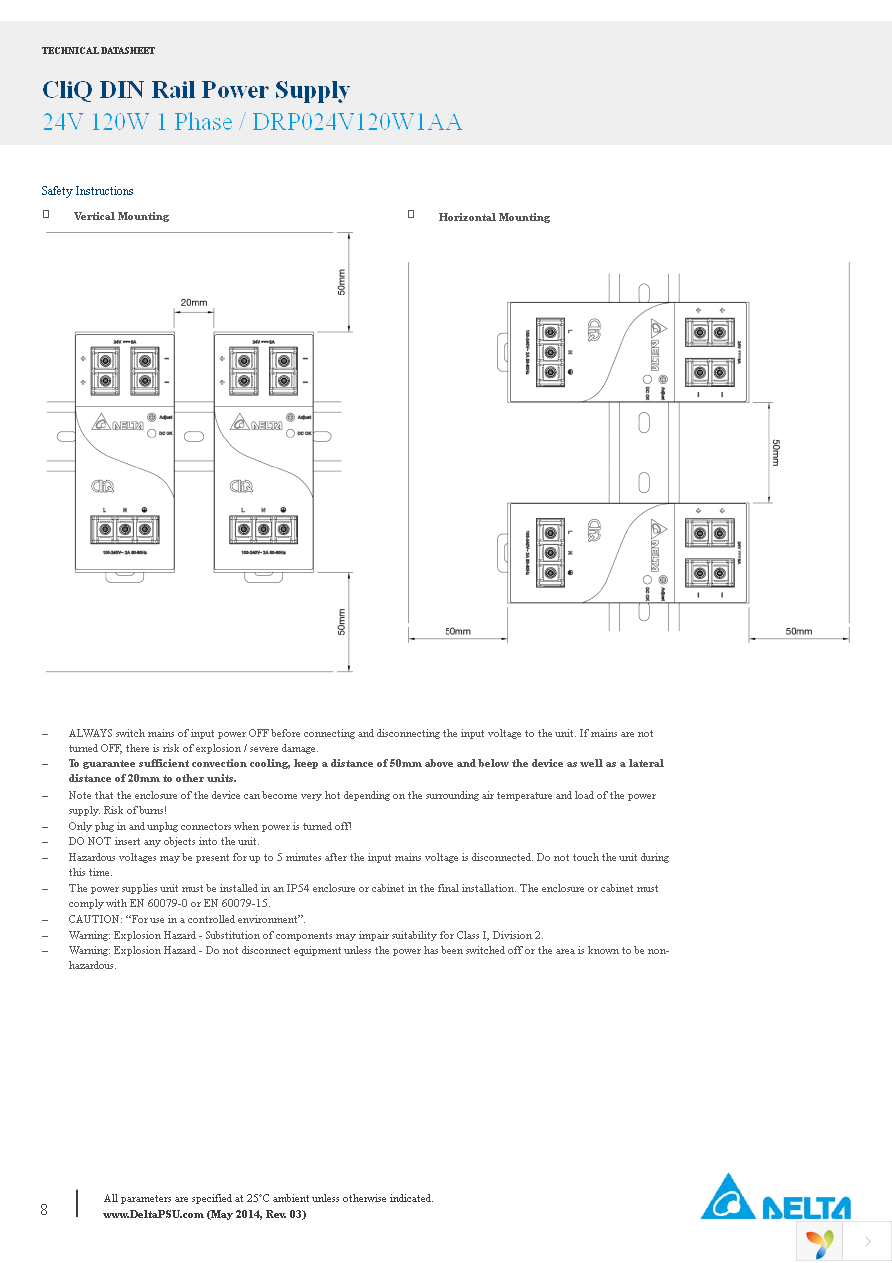 DRP024V120W1AA Page 8