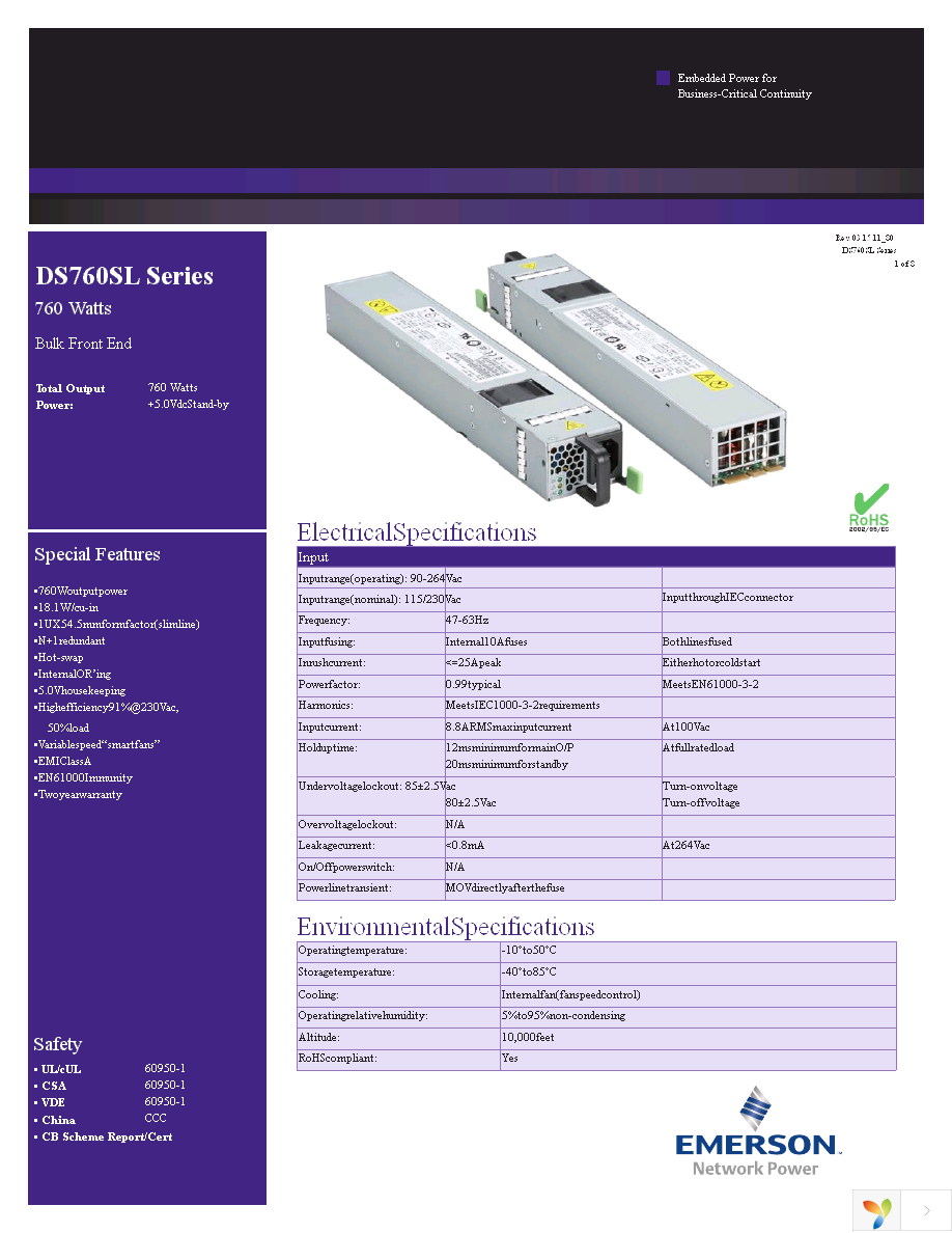 DS760SL-3 Page 1