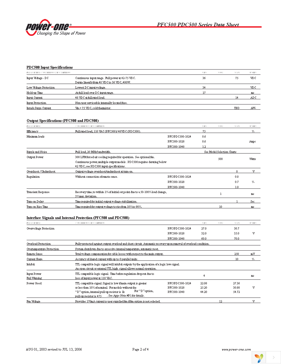 PFC500-1024 Page 2