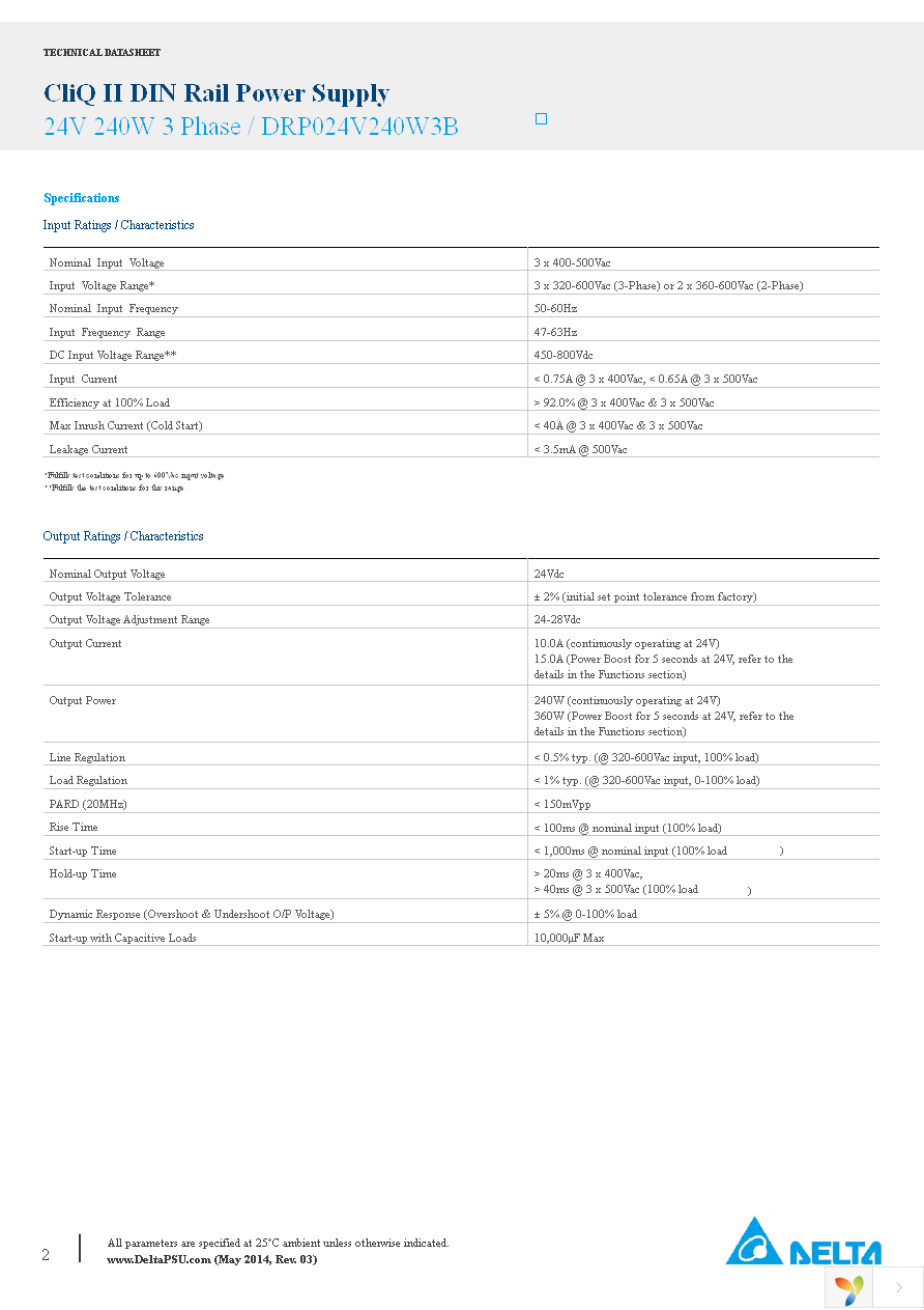 DRP024V240W3BN Page 2