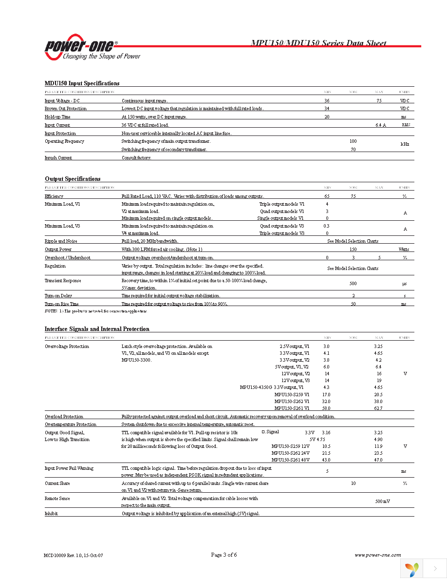 MPU150-4530G Page 3