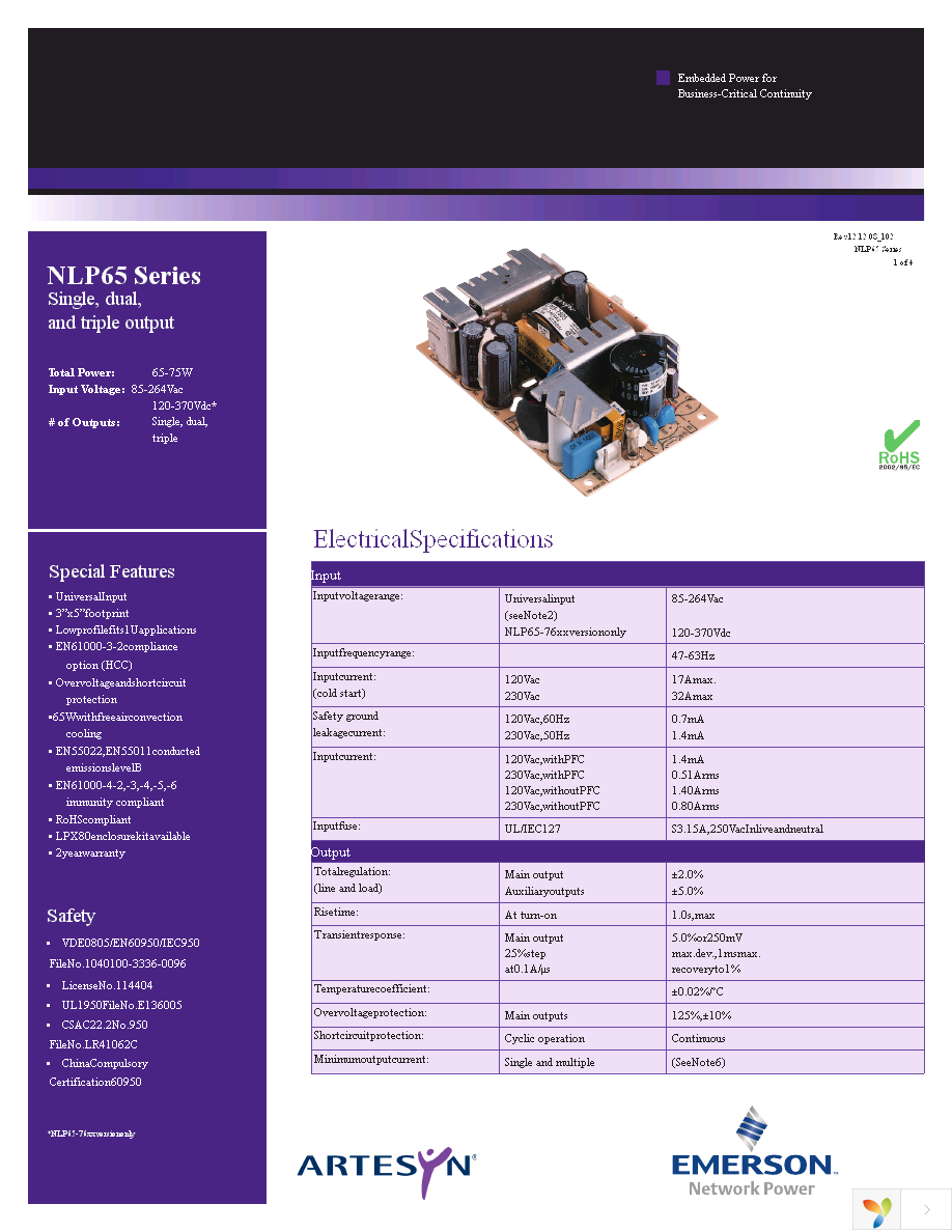 NLP65-7608J Page 1