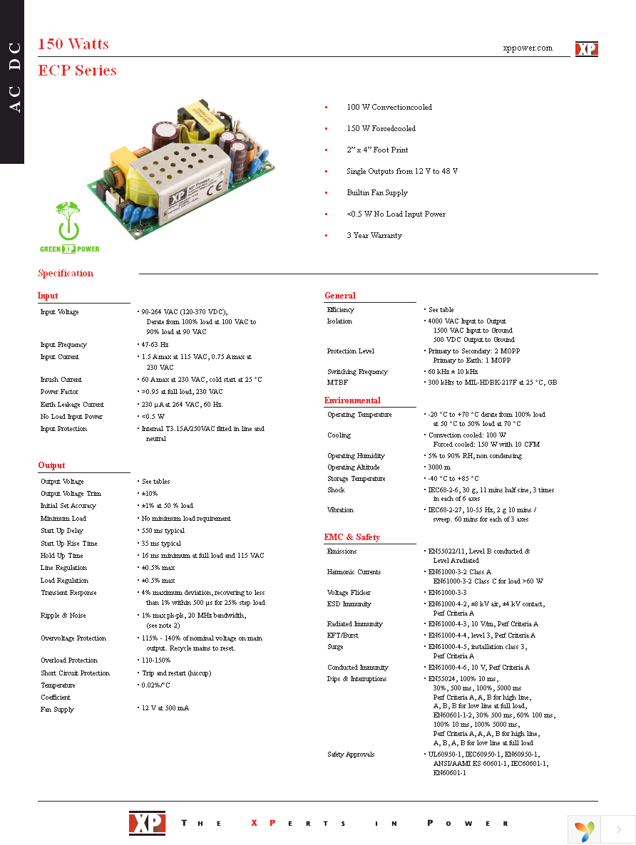 ECP150PS12 Page 1