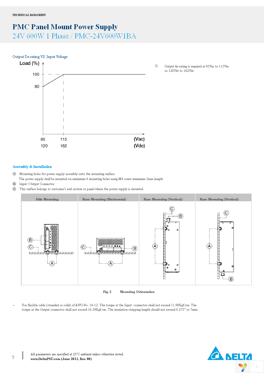 PMC-24V600W1BA Page 7