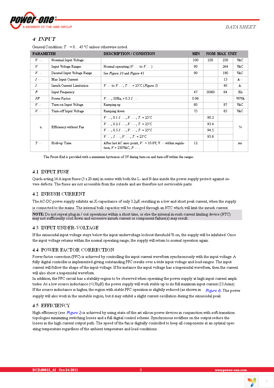 PFE1100-12-054NA Page 3