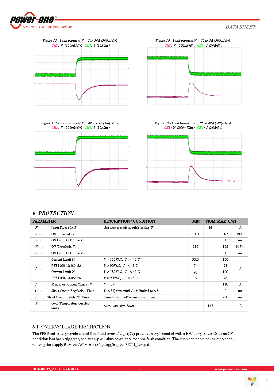 PFE1100-12-054NA Page 7