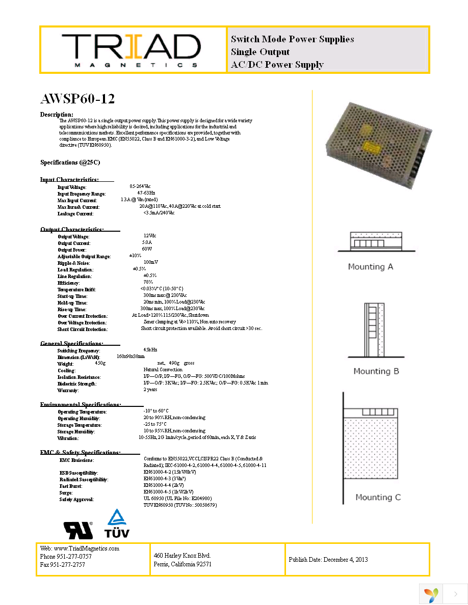 AWSP60-12 Page 1