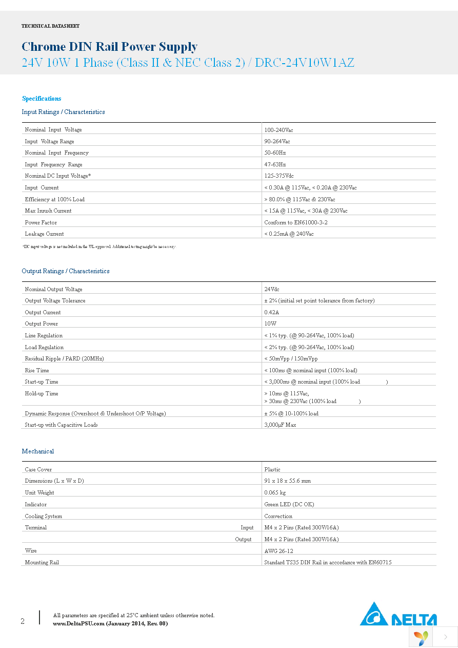 DRC-24V10W1AZ Page 2