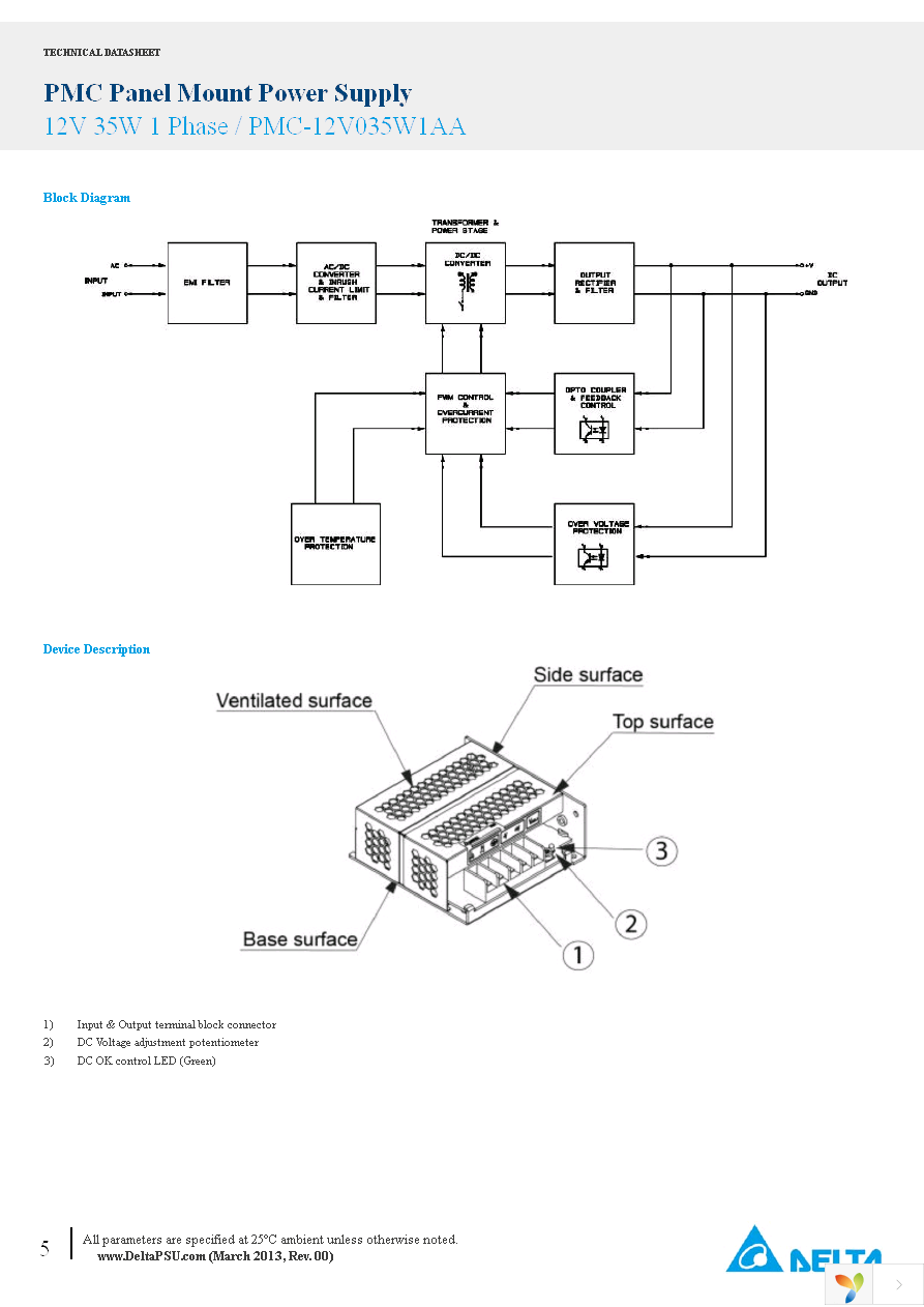 PMC-12V035W1AA Page 5