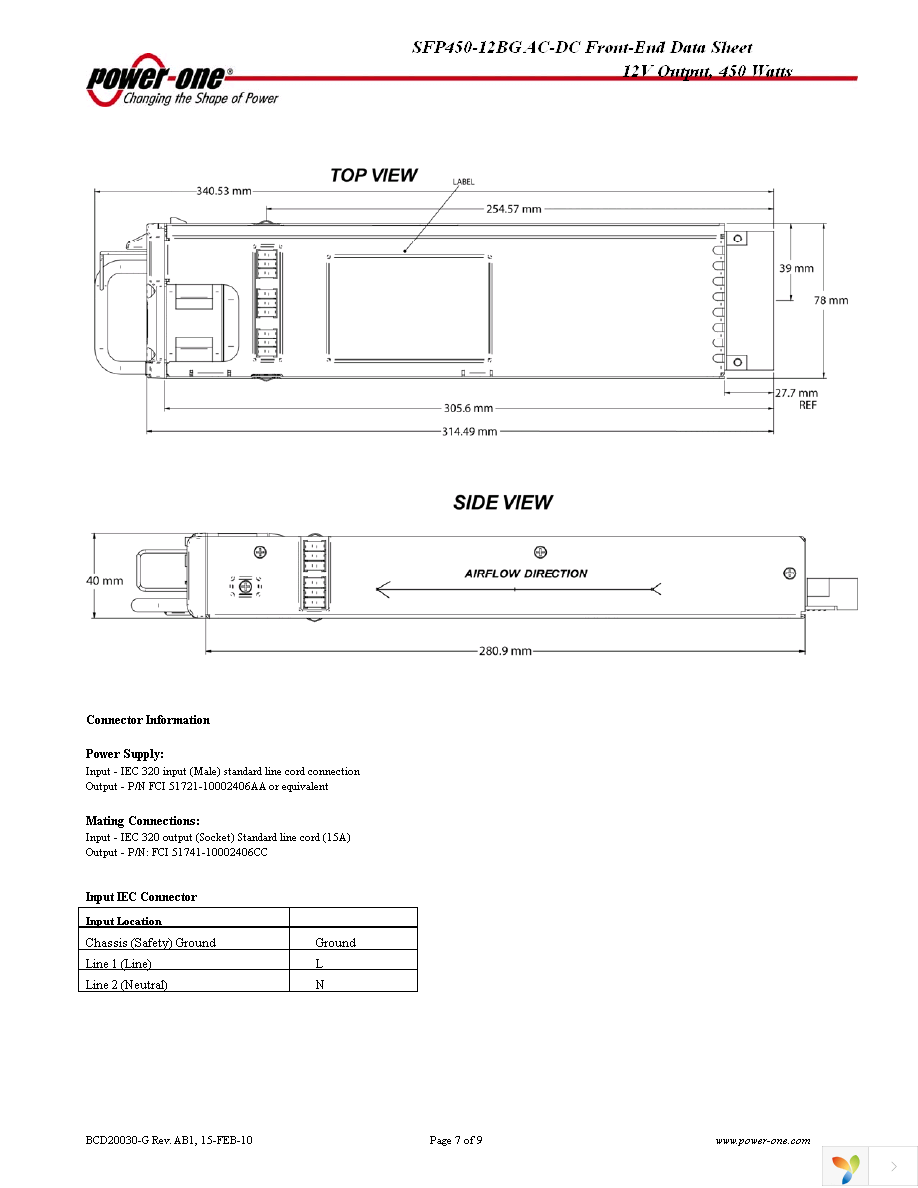 SFP450-12BG Page 7