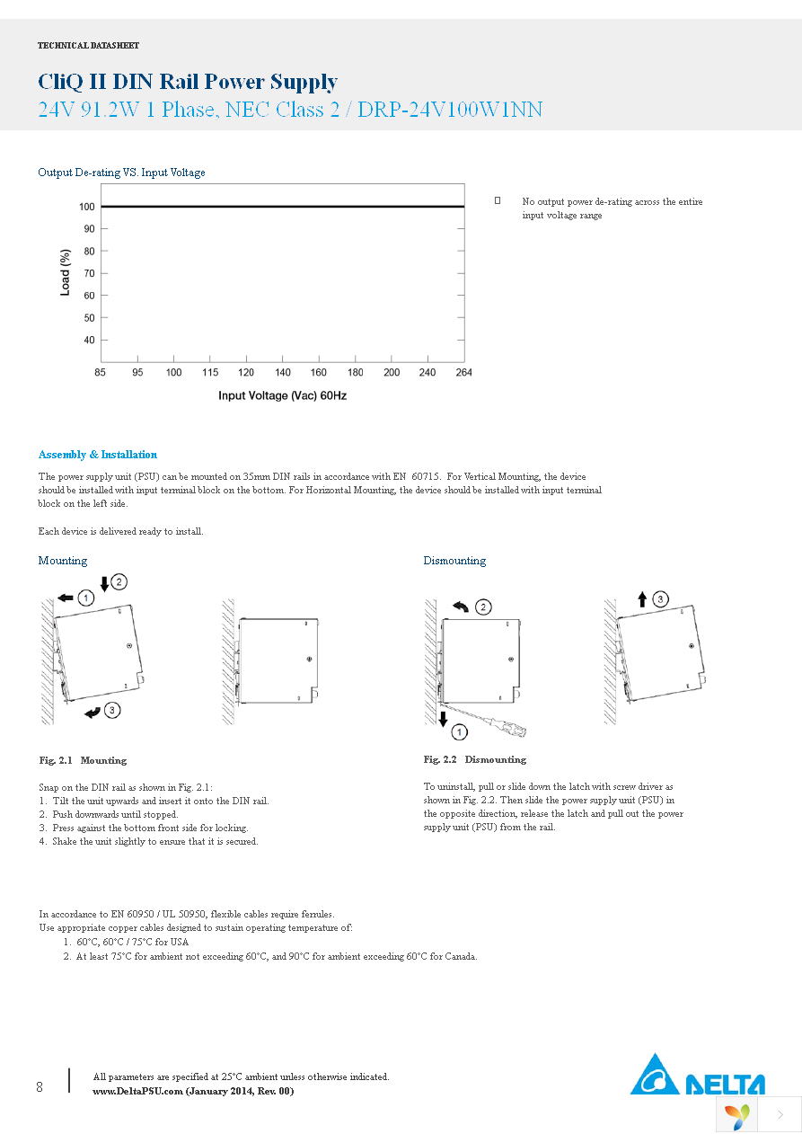 DRP-24V100W1NN Page 8