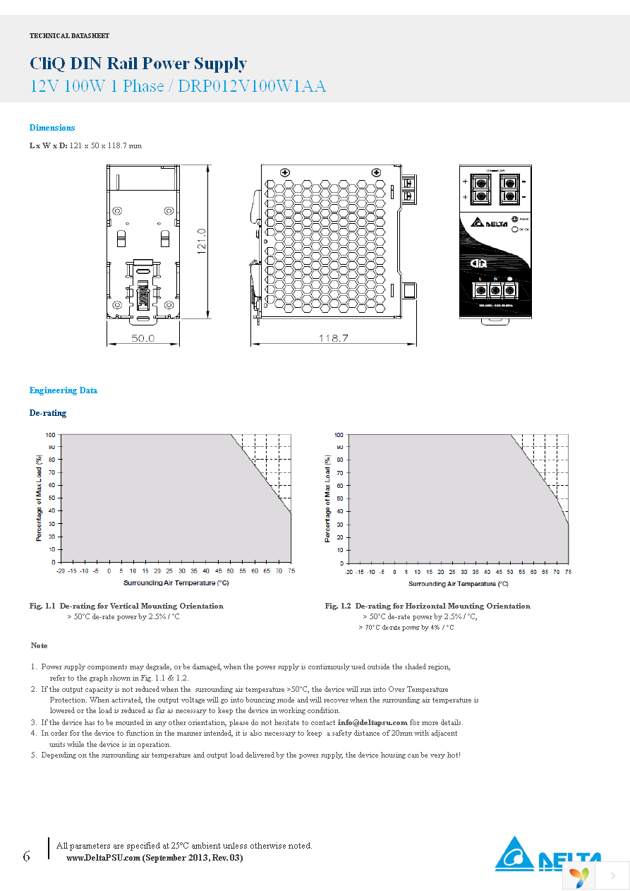 DRP012V100W1AA Page 6