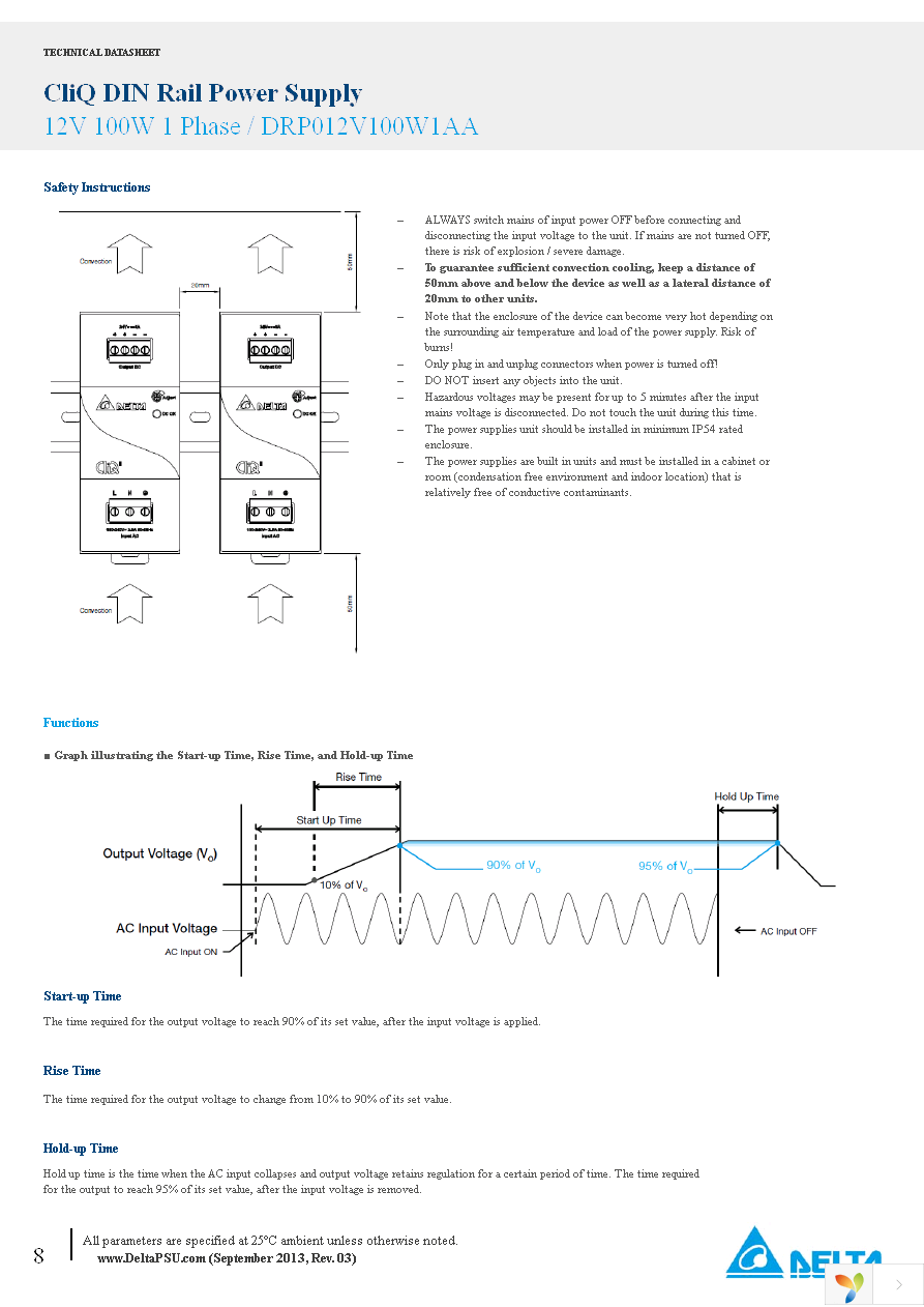 DRP012V100W1AA Page 8