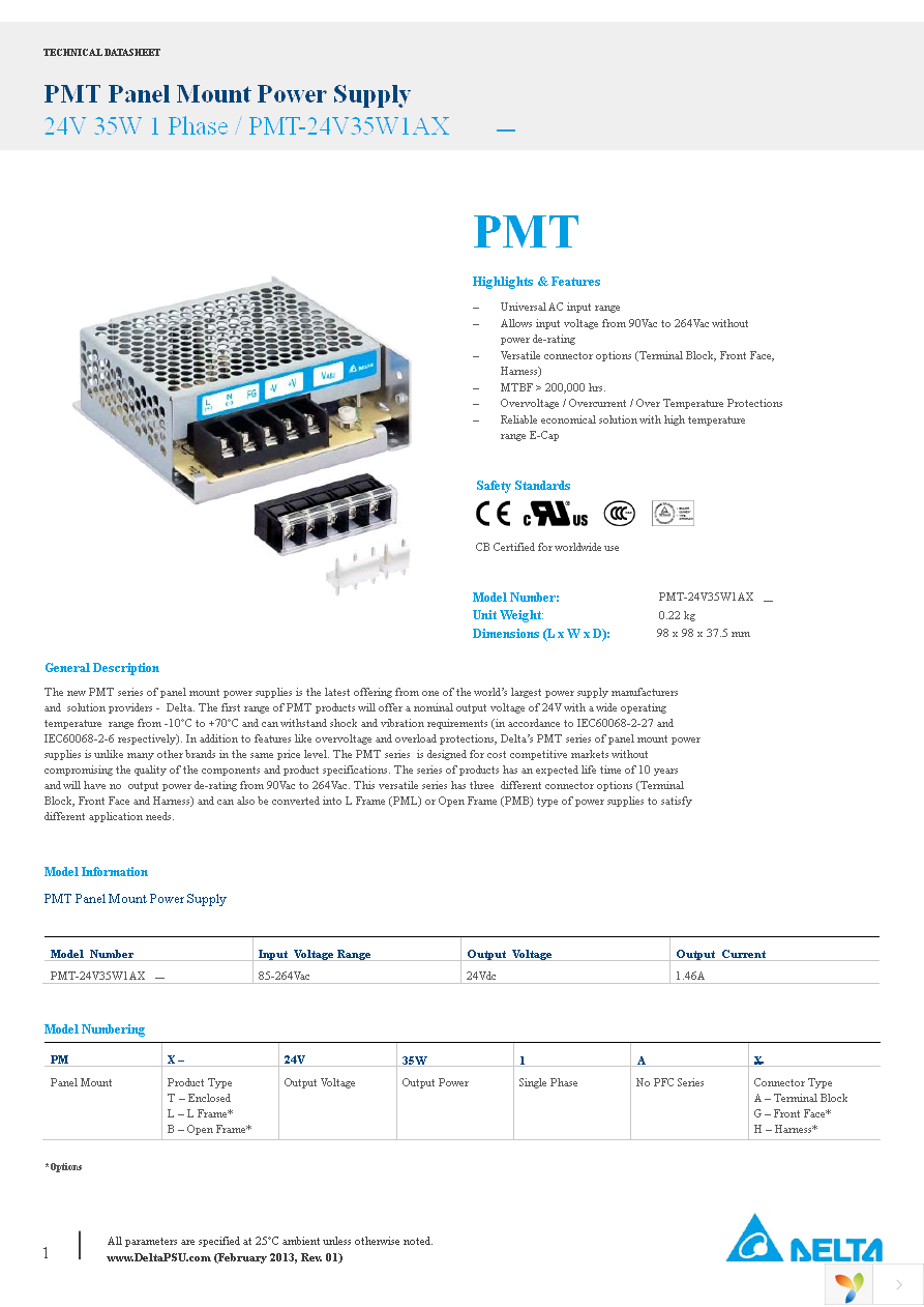 PMB-24V35W1AA Page 1