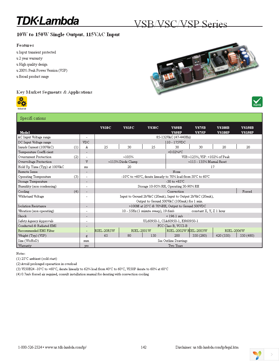 VS10B24NONROHS Page 1