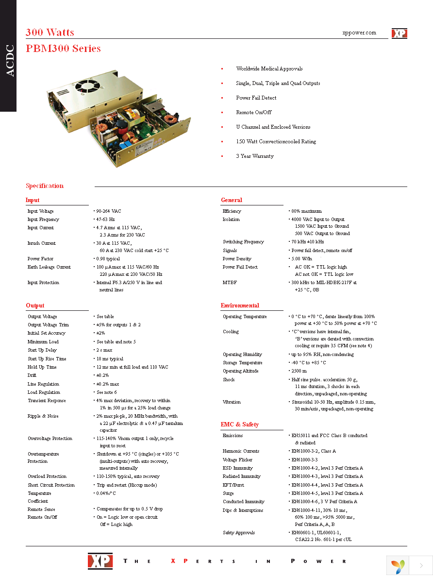 PBM300PS03-C Page 1