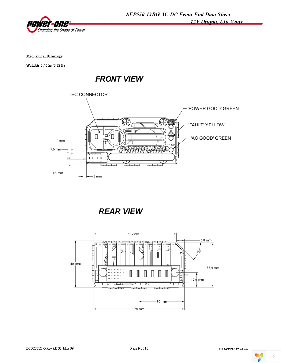 SFP650-12BG Page 6