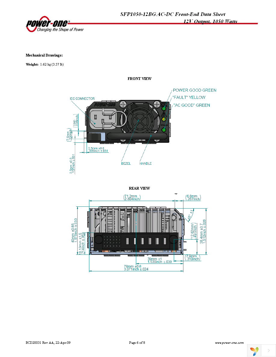 SFP1050-12BG Page 6