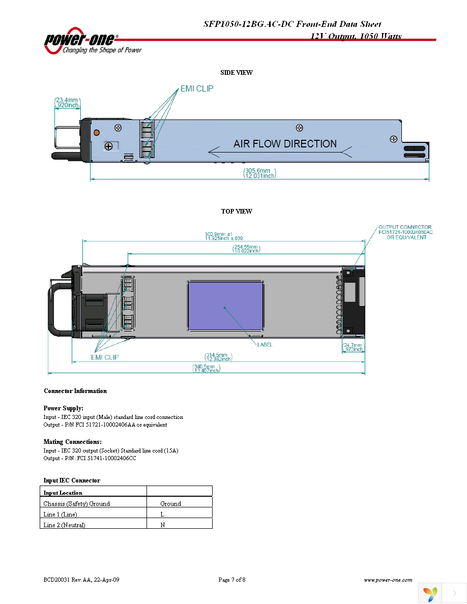 SFP1050-12BG Page 7