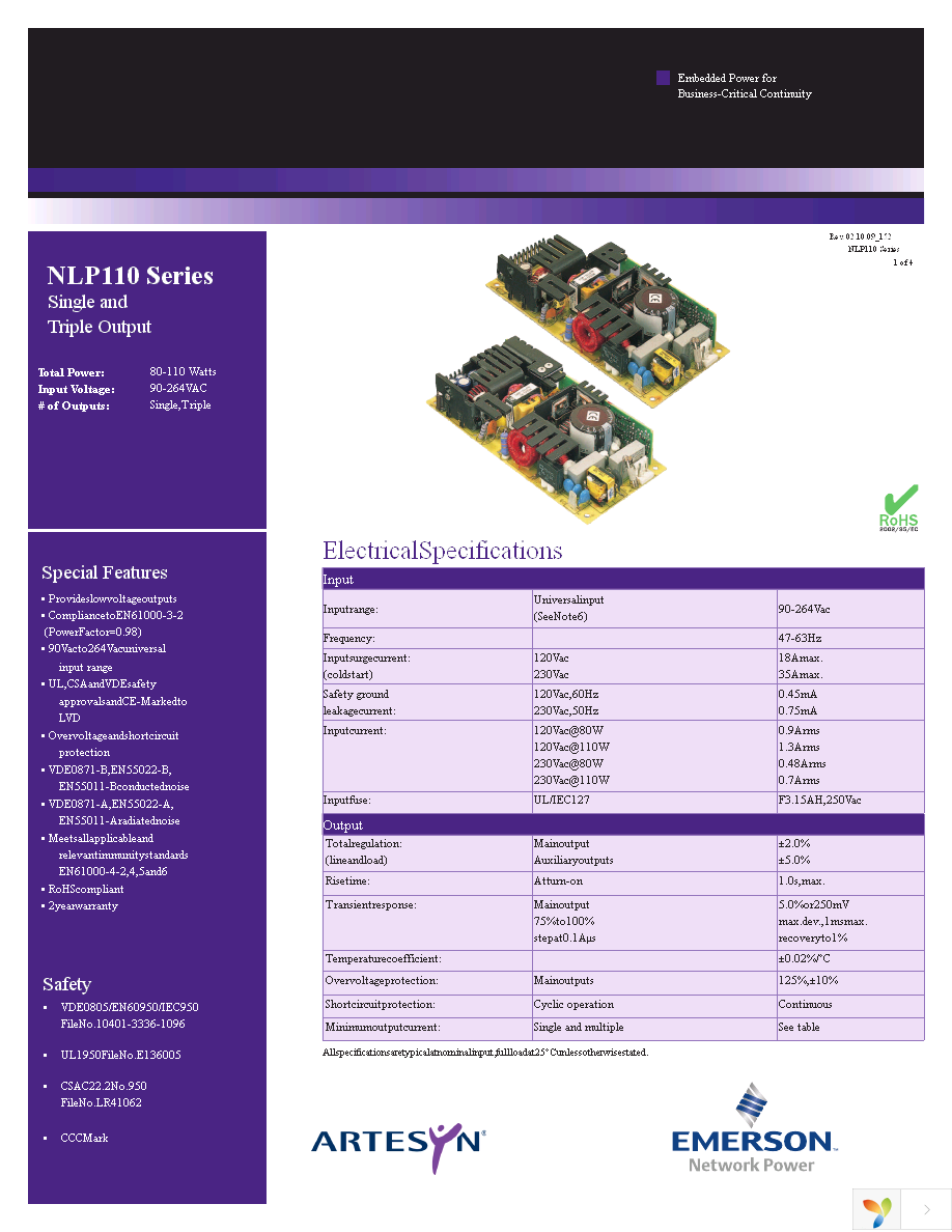 NLP110-9605 Page 1