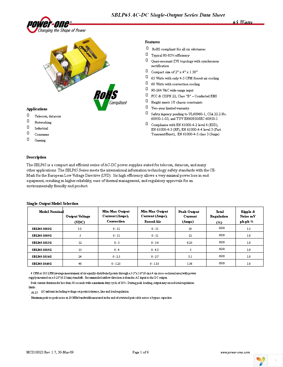 SBLP65-1048G Page 1