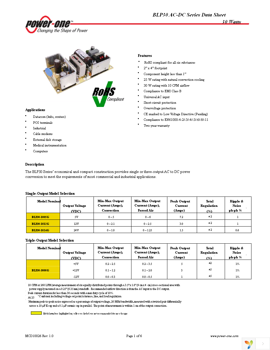 BLP30-1005G Page 1