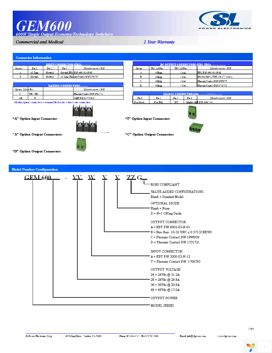 GEM600-24G Page 3