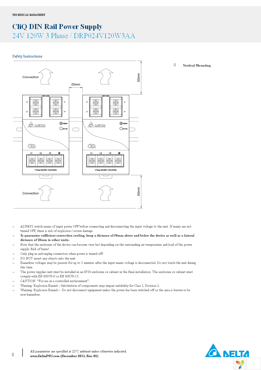 DRP024V120W3AA Page 8