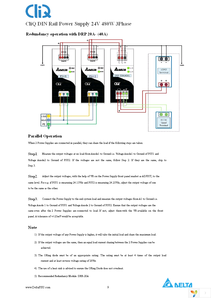 DRP024V480W3AA Page 9