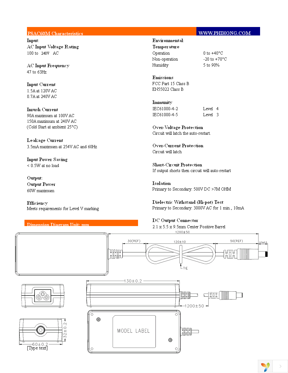 PSAC60M-120 Page 2