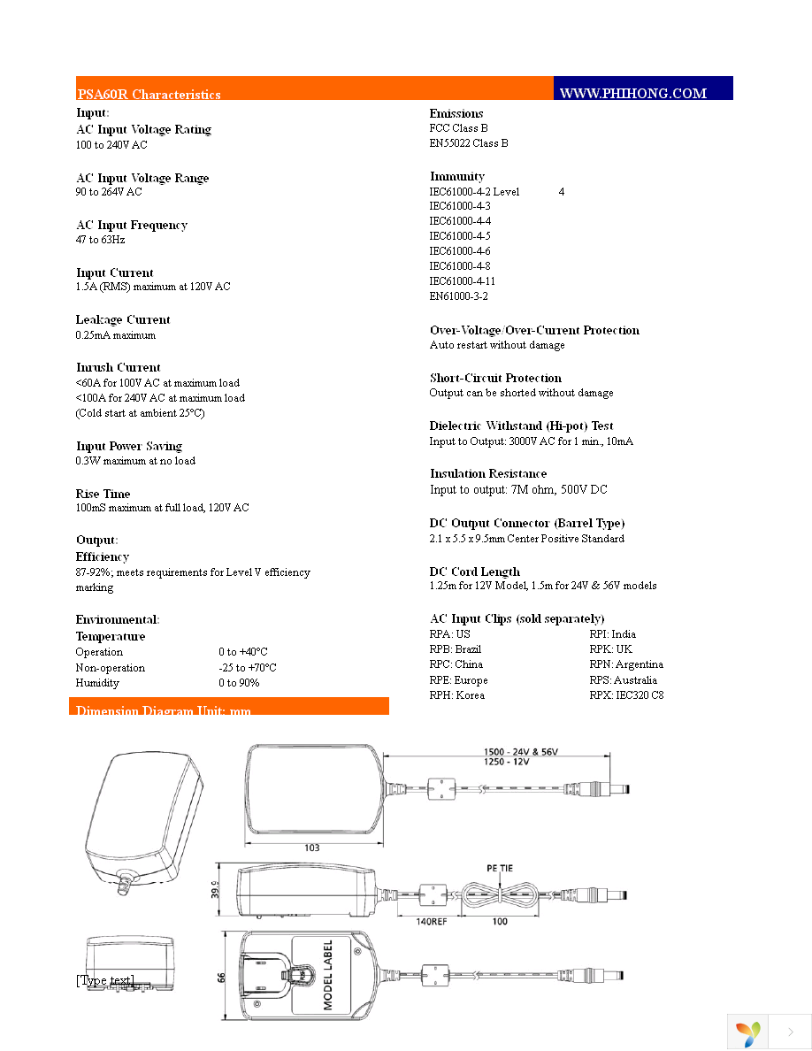 PSA60R-120-R Page 2