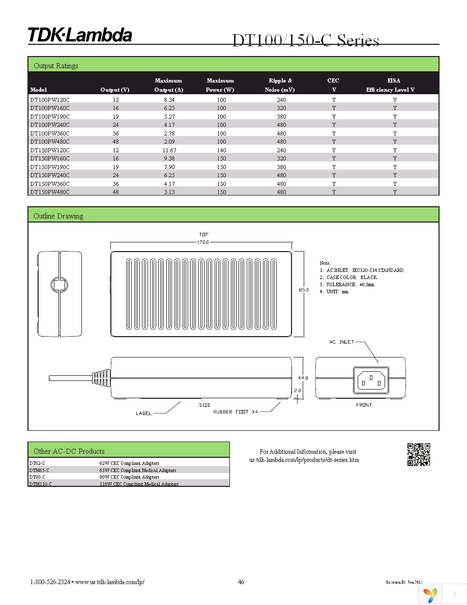 DT150PW120C Page 2