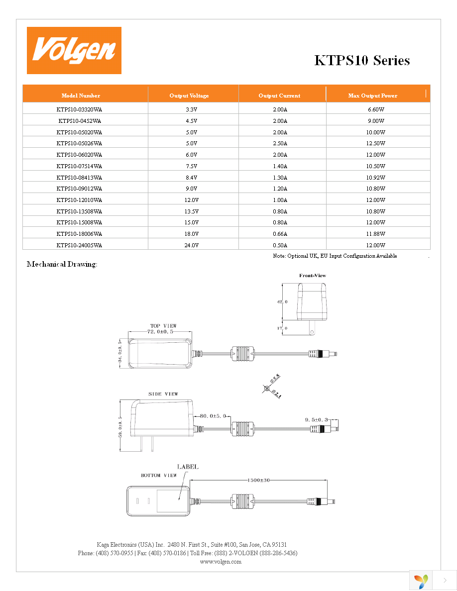 KTPS10-05020WA Page 2