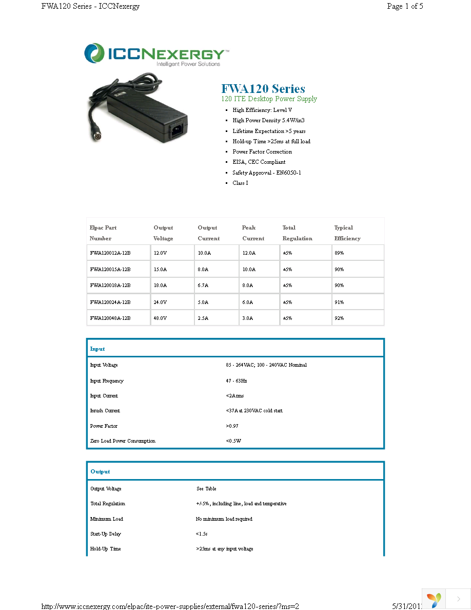 FWA120024A-12B Page 1